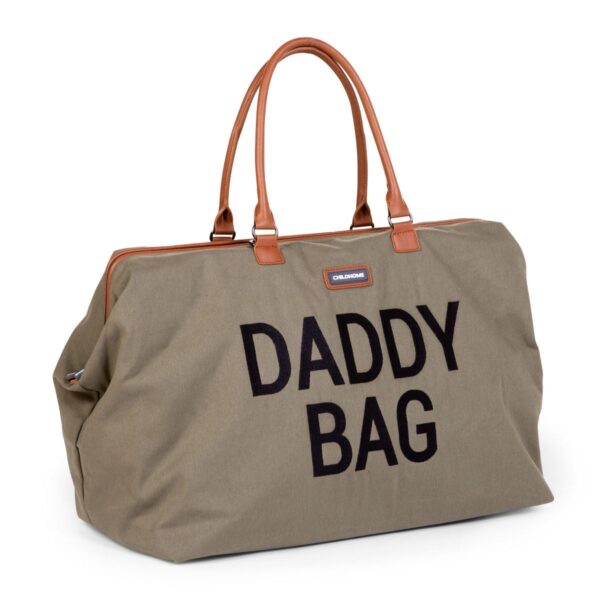 Sac à langer DADDY BAG toile Kaki Childhome Produits