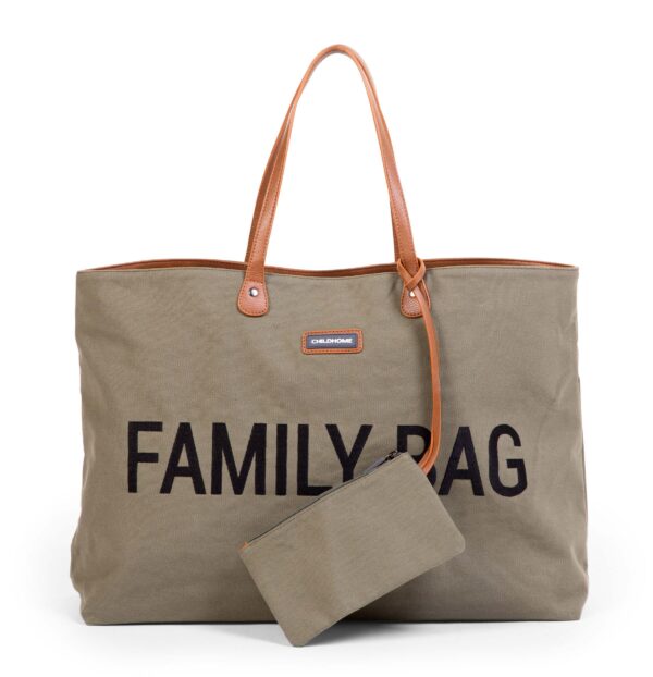 Sac à langer FAMILY BAG toile Kaki Childhome Produits