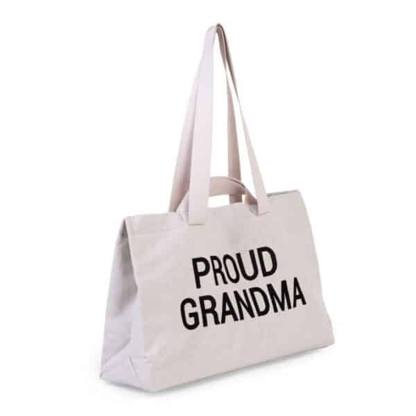 Sac GRANDMA BAG toile Ecru Childhome Produits