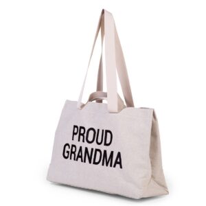 Sac GRANDMA BAG toile Ecru Childhome Produits