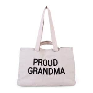 Sac GRANDMA BAG toile Ecru Childhome Produits