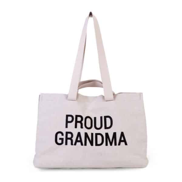 Sac GRANDMA BAG toile Ecru Childhome Produits