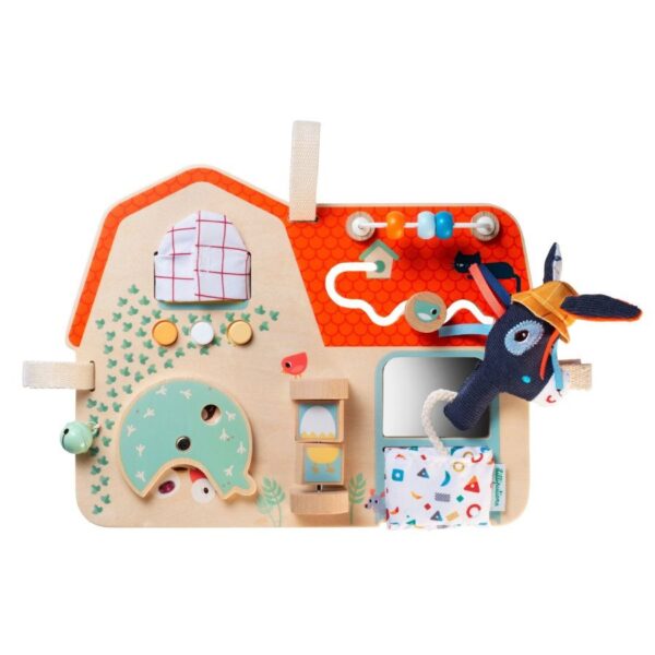 Tableau d'activités enfant ferme bois Lilliputiens Produits