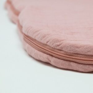 Gigoteuse en coton bio froissé rose poudré 6-18m Kadolis Produits