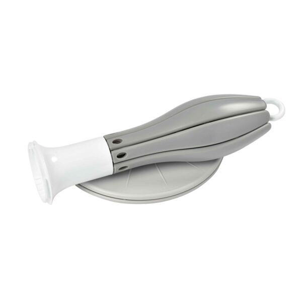 Egoutte-biberon pliable Flower Gris Béaba Produits