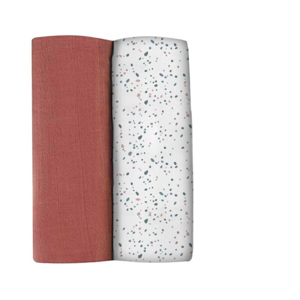 Lot de 2 langes xxl en coton 920391 Beaba Produits
