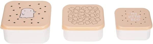 Boîtes à Goûter 3pcs Orange Lassig Produits