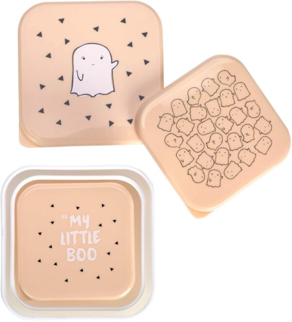 Boîtes à Goûter 3pcs Orange Lassig Produits