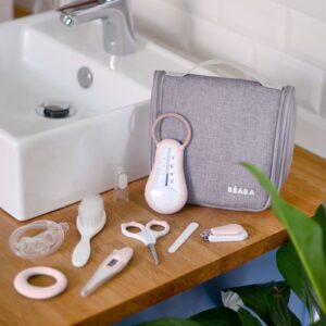 Trousse de toilette nomade 9 accessoires BEABA Produits