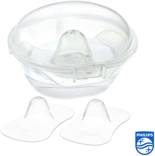 Protège mamelons en silicone x 2 Transparent Standard Philips AVENT Produits