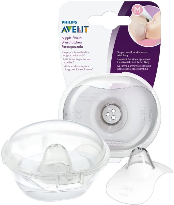 Protège mamelons en silicone x 2 Transparent Standard Philips AVENT Produits