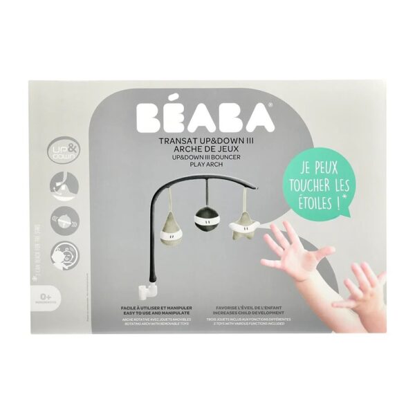 Arche de Jeux pour Transats Up & Down III - Grey - Beaba Produits