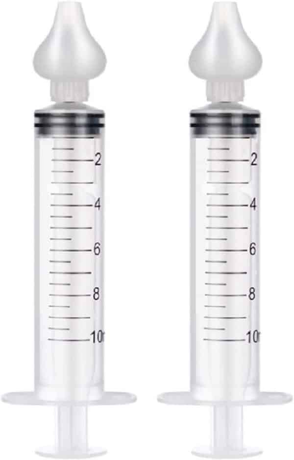 Mouches Bébés en Seringue Nasale Bebe - pack de 2 - contenance 10 ML Produits