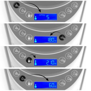 Préparateur de biberons Formula Pro® Advanced Blanc/Noir Baby Brezza Produits