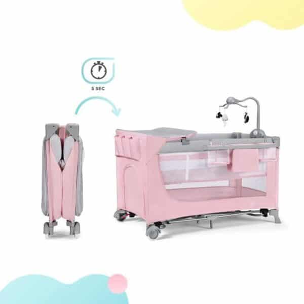 Lit parapluie avec accessoires Kinderkraft LEODY Produits