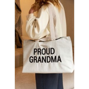 Tote bag en toile Grandma Childhome Produits