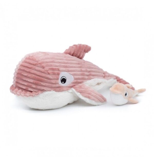 Peluche Morfalou L'Orque Et Son Bébé Rose Les Deglingos Produits