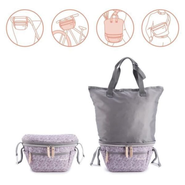 Sac à langer pop up organisateur de poussette Biarritz Jungle Béaba Produits