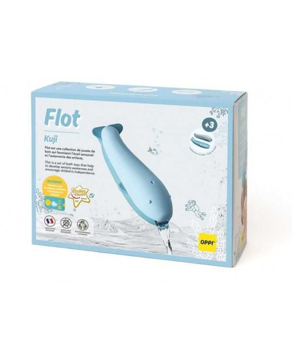 Jouet de bain - Kuji la Baleine - Gamme Flot - Oppi Produits
