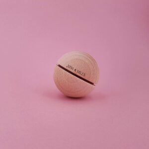 Boule sonore en bois 50mm Nina & Miles Produits