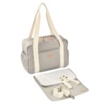 Sac à langer Paris gris perle Béaba Produits