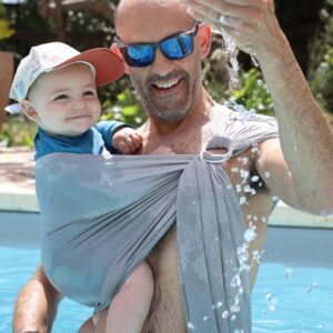 Porte-bébé Sling gris Sukkiri Produits