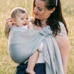 Porte-bébé Sling gris Sukkiri Produits