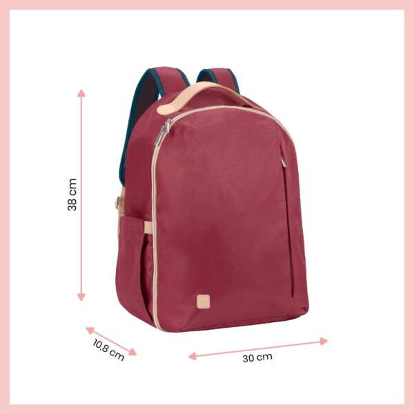 Sac à dos à langer multi-poches Pyla bordeaux Babymoov Produits