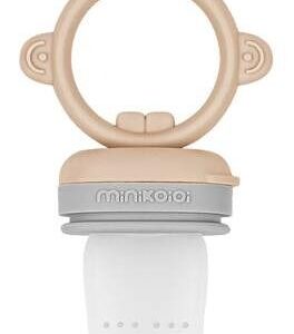 Grignoteur silicone nude gris Baby Pulp -Minikoioi Produits