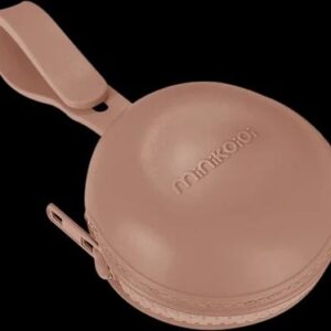 Etui à sucette en silicone marron -Minikoioi Produits