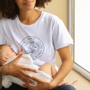 T-shirt de grossesse et d’allaitement Cook Cache Coeur Produits