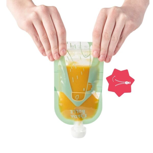 15 gourdes réutilisables - Badabulle Produits