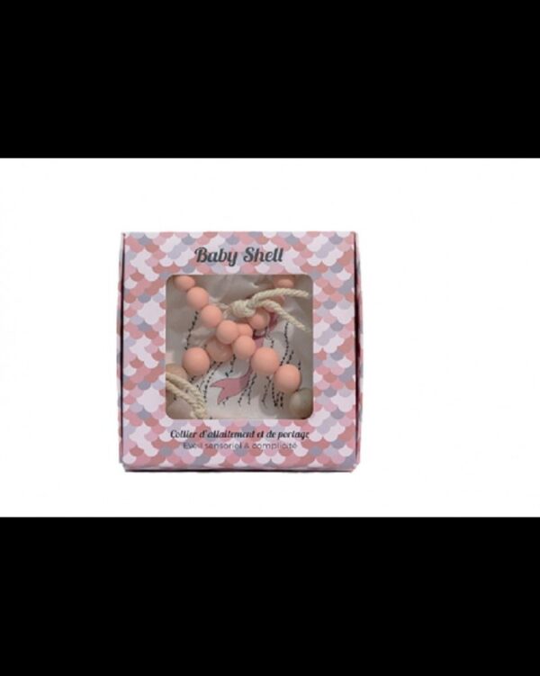 Collier d'allaitement Bo Aime Peach Baby Shell Produits