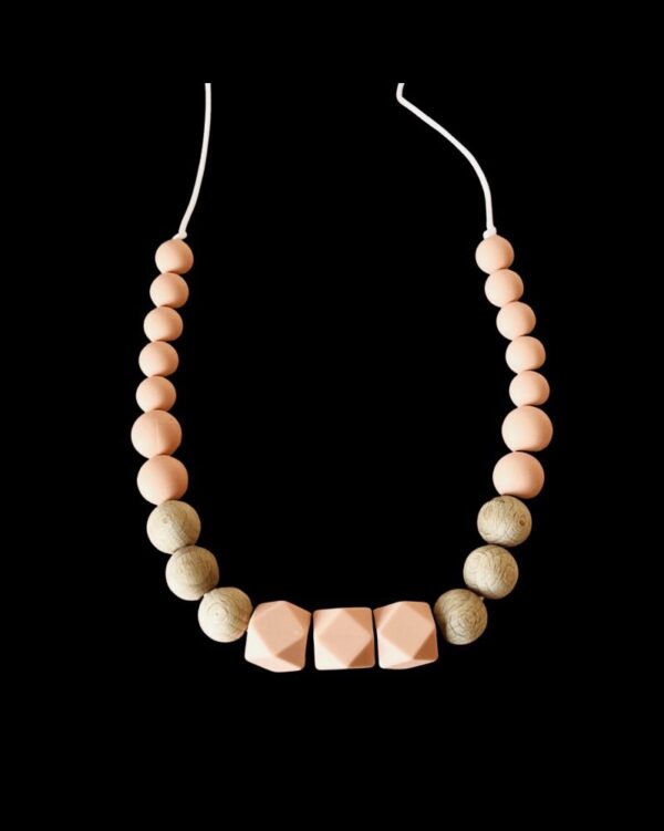 Collier d'allaitement Bo Aime Peach Baby Shell Produits