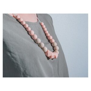 Collier d'allaitement Bo Aime Peach Baby Shell Produits