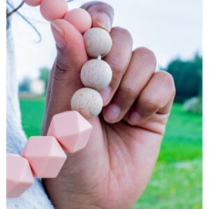 Collier d'allaitement Bo Aime Peach Baby Shell Produits