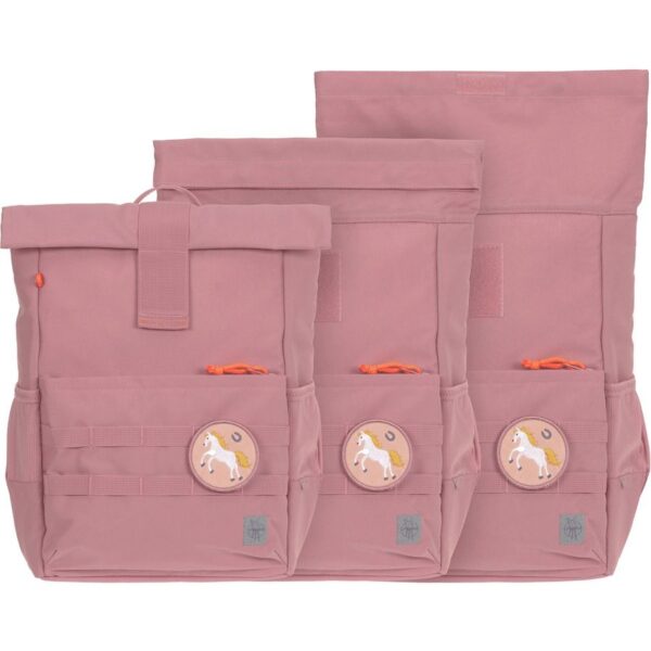 Sac à dos Rolltop pour enfants rose - Lassig Produits