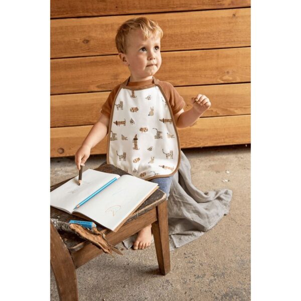 Bavoir bébé Little Mateys bleu royal lot de 2 - LÄSSIG Produits