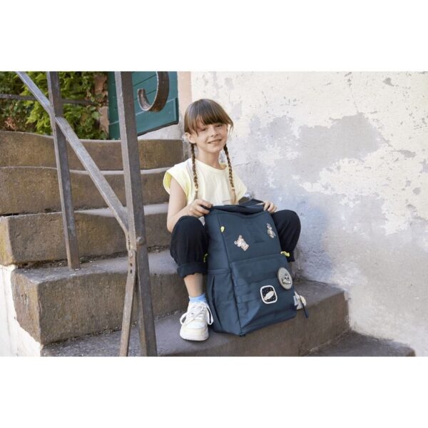 Sac à dos Rolltop pour enfants navy - Lassig Produits