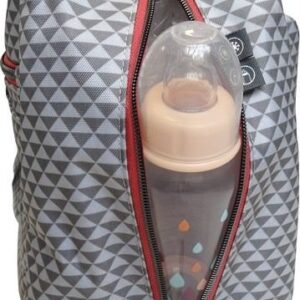 Sac à langer Sydney II print grey Beaba Produits