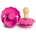 Tétine sucette rose silicone T2 - Frigg Produits