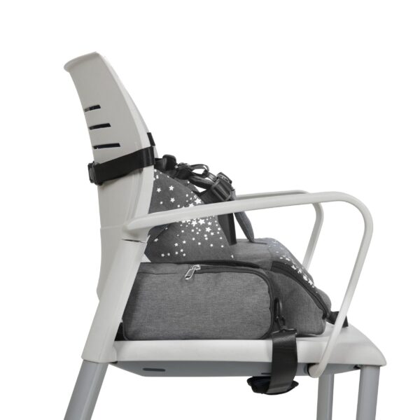 Sac à langer - sac à dos rehausseur gris Stars Produits