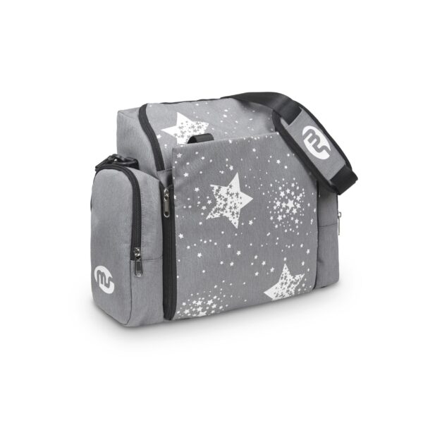 Sac à langer - sac à dos rehausseur gris Stars Produits