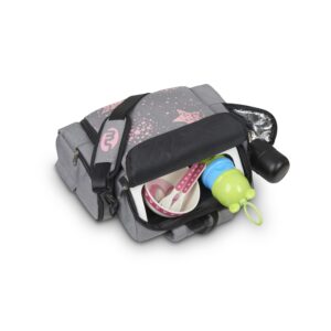 Sac à langer - sac à dos rehausseur rose Stars Produits