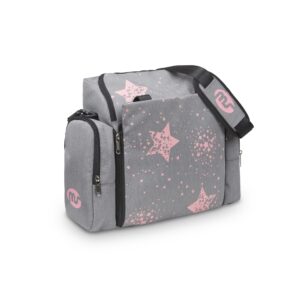 Sac à langer - sac à dos rehausseur rose Stars Produits