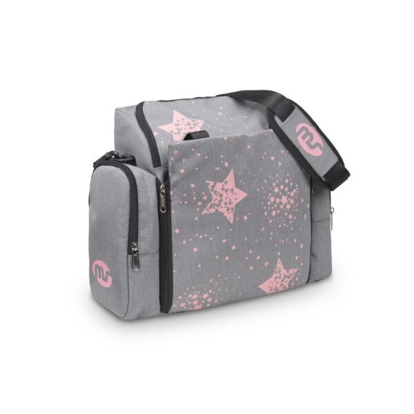 Sac à langer - sac à dos rehausseur rose Stars Produits