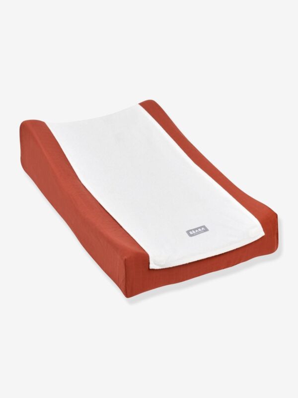 Housse Sofalange Oeko-Tex® avec serviette amovible brique - Béaba Produits