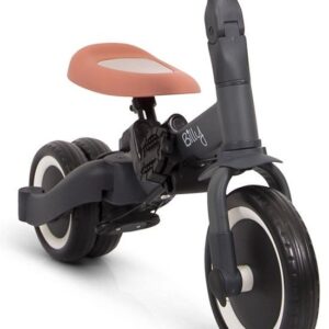 Vélo enfant 4 en 1 avec barre de poussée Gio gris Billy Produits