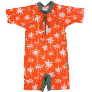 Combinaison anti-uv bébé Indiana orange Les Petits Protégés Produits