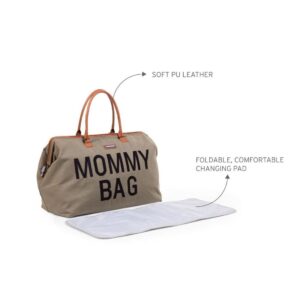 Sac à langer MOMMY BAG Kaki Childhome Produits